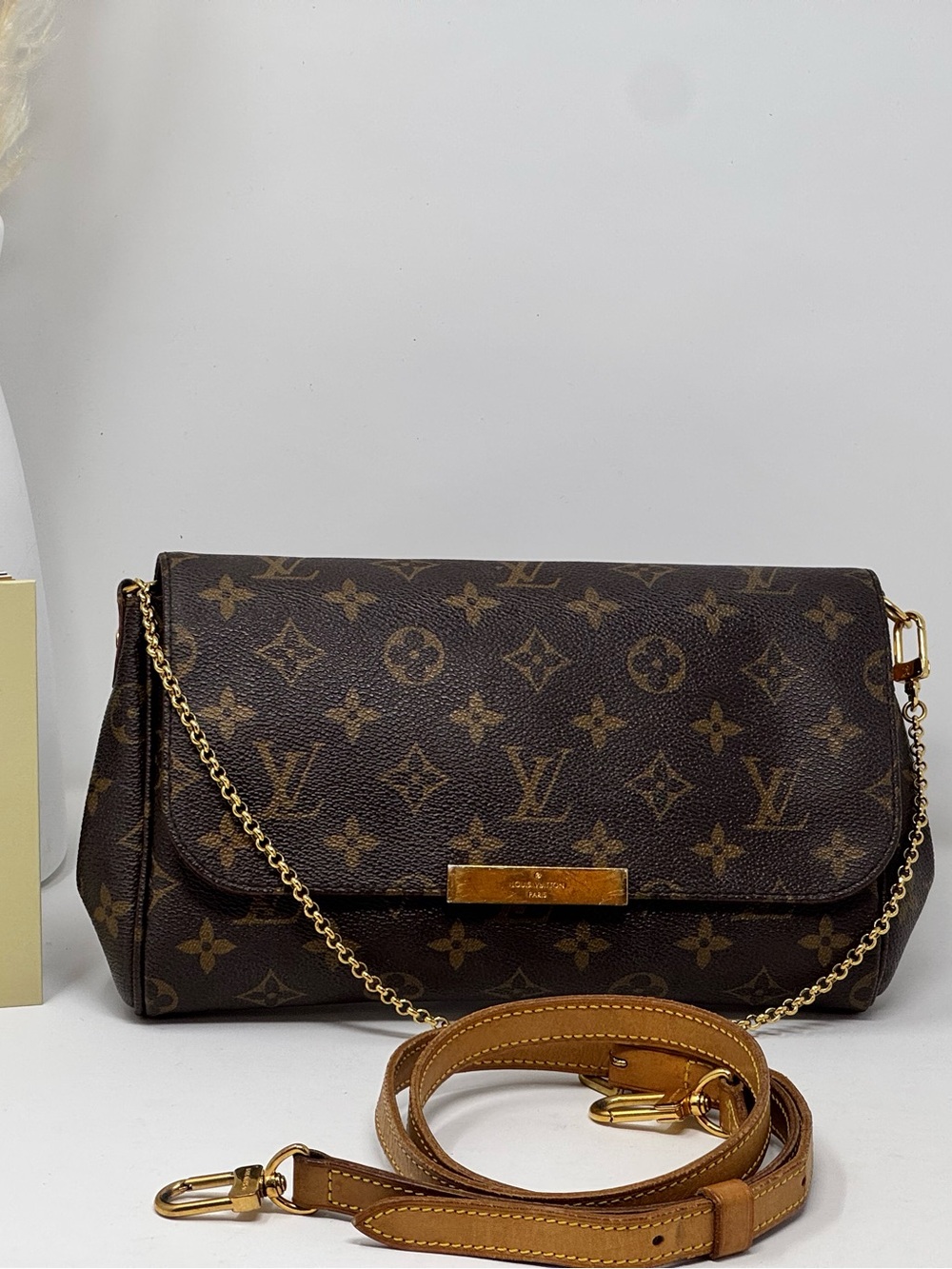 💯Authentic LOUIS VUITTON preloved Monogram Favorite MM crossbody Bag